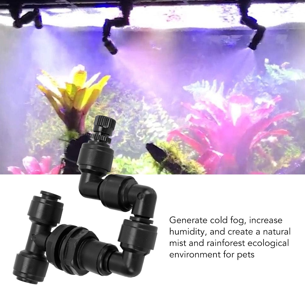 Misting Nozzle Reptile - PP 파충류 안개 분사기 조절 가능한