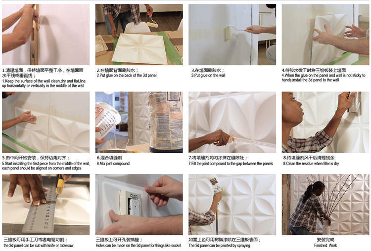 Pvc Panel Background - 장식용 벽 패널 다이아몬드 플라스틱 타일