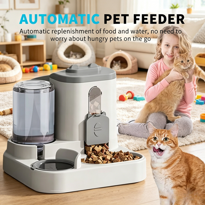 Royal Canin Food Medium - KEMORELA 자동 고양이 식기 물분수 포함,